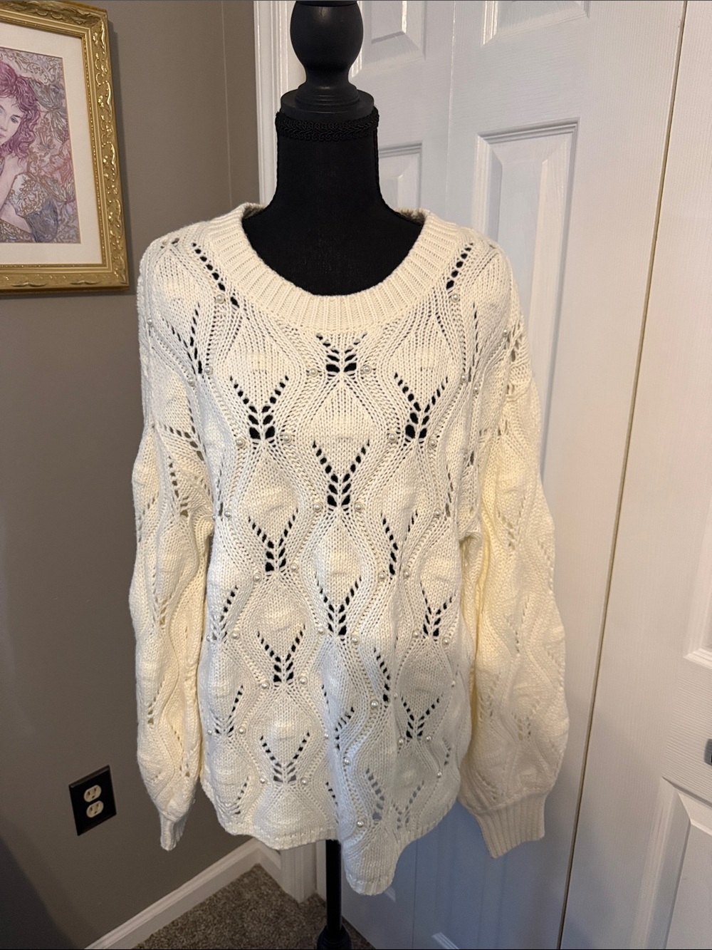 Knit Pearl Sweater